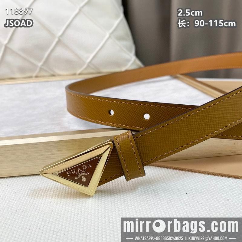 Prada belt 25mmX90-115cm 8L040801