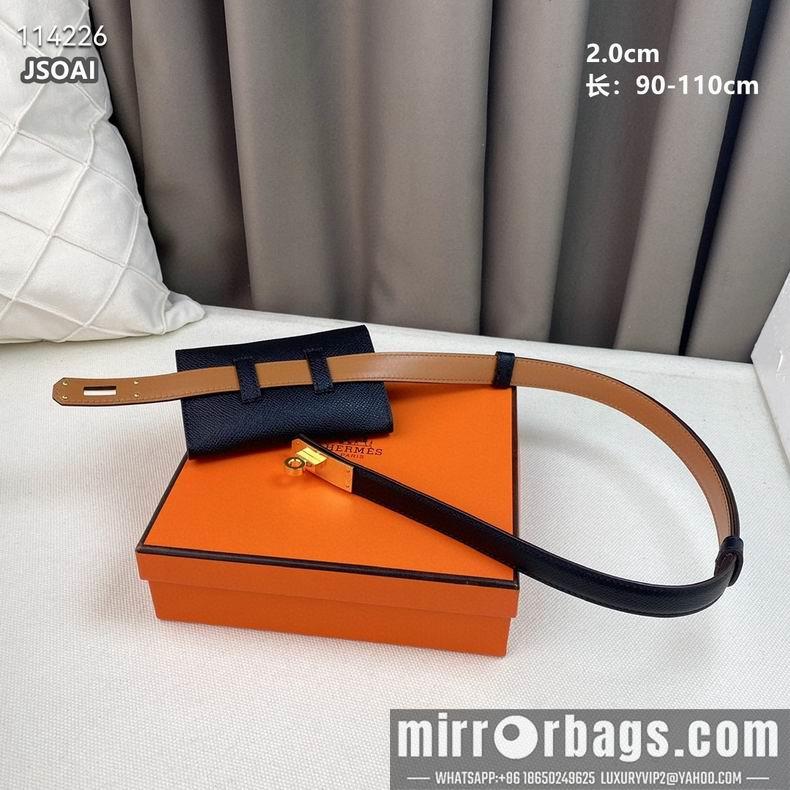 Hermes belt 20mmX90-115cm 8L082501