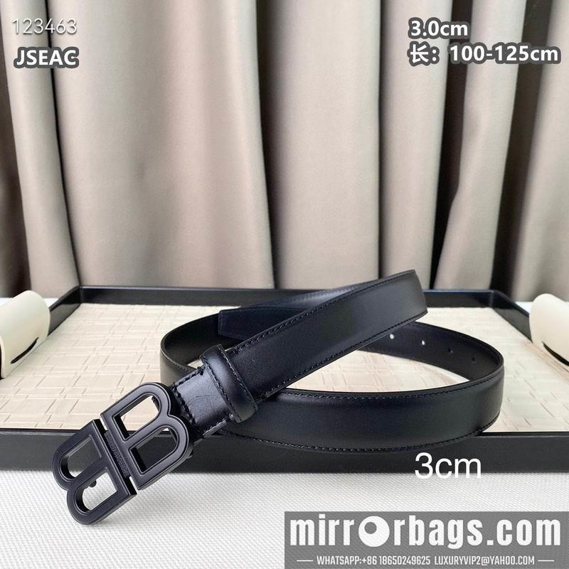 Balenciaga belt 30mmX100-125cm 8L14