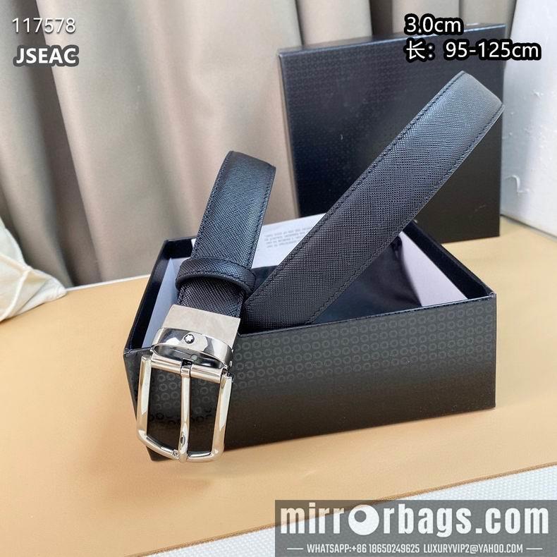 Montblanc belt 30mmX95-125cm 8L04