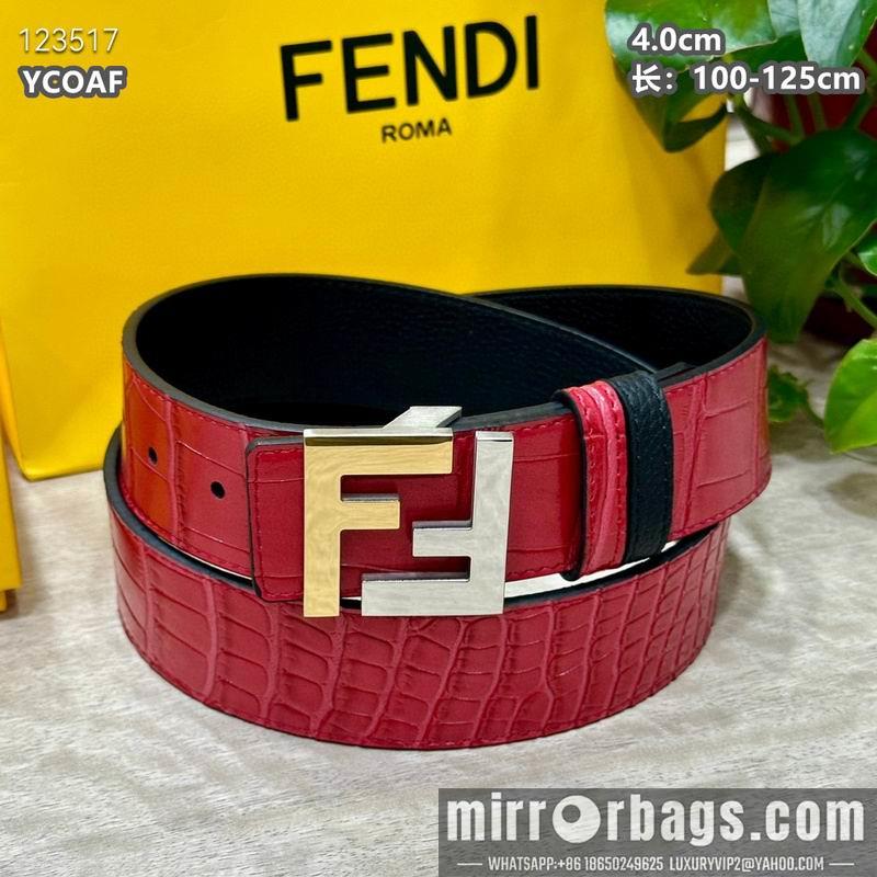 Fendi belt 40mmX100-125cm 8L32