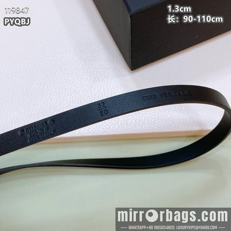 Chanel belt 13mmX90-110cm 8L040802