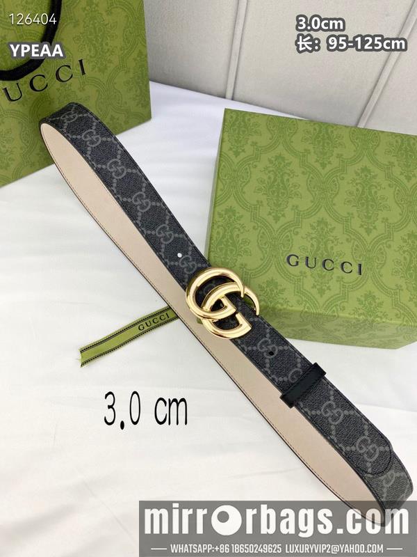 Gucci belt 30mmX95-125cm 8L20