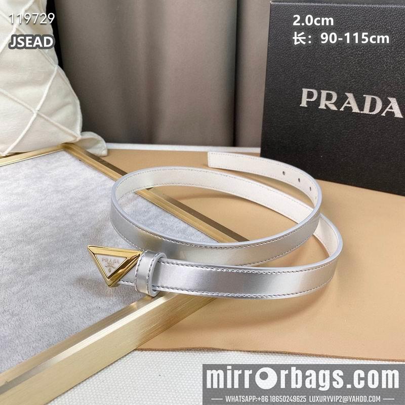 Prada belt 20mmX90-115cm 8L040801