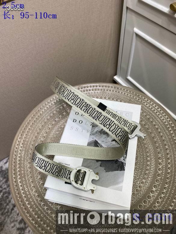 Dior Belt 25mmX95-110cm 8L02