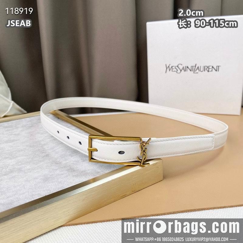 YSL belt 20mmX90-115cm 8L040801