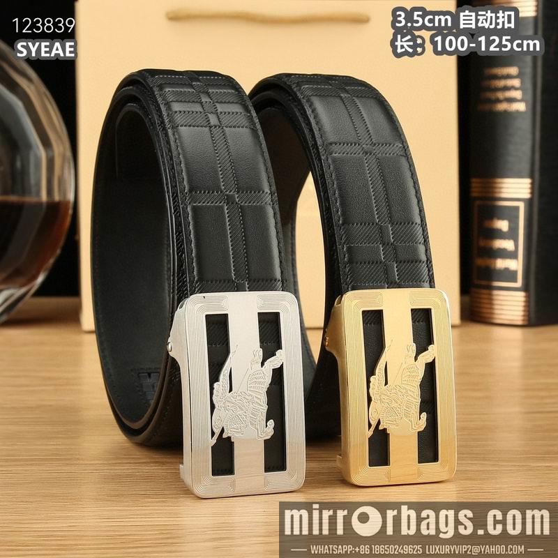 Burberry belt 35mmX100-125cm 8L78