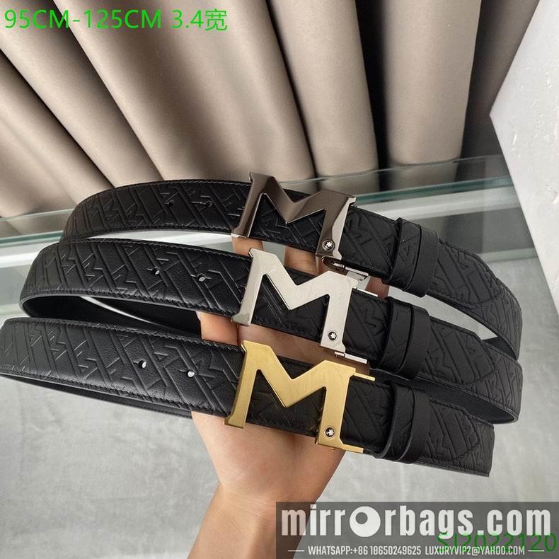 Montblanc Belt 34mmX95-125CM 7D32