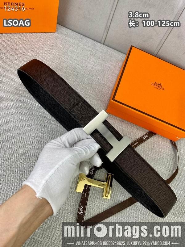 Hermes belt 38mmX100-125cm 8L04