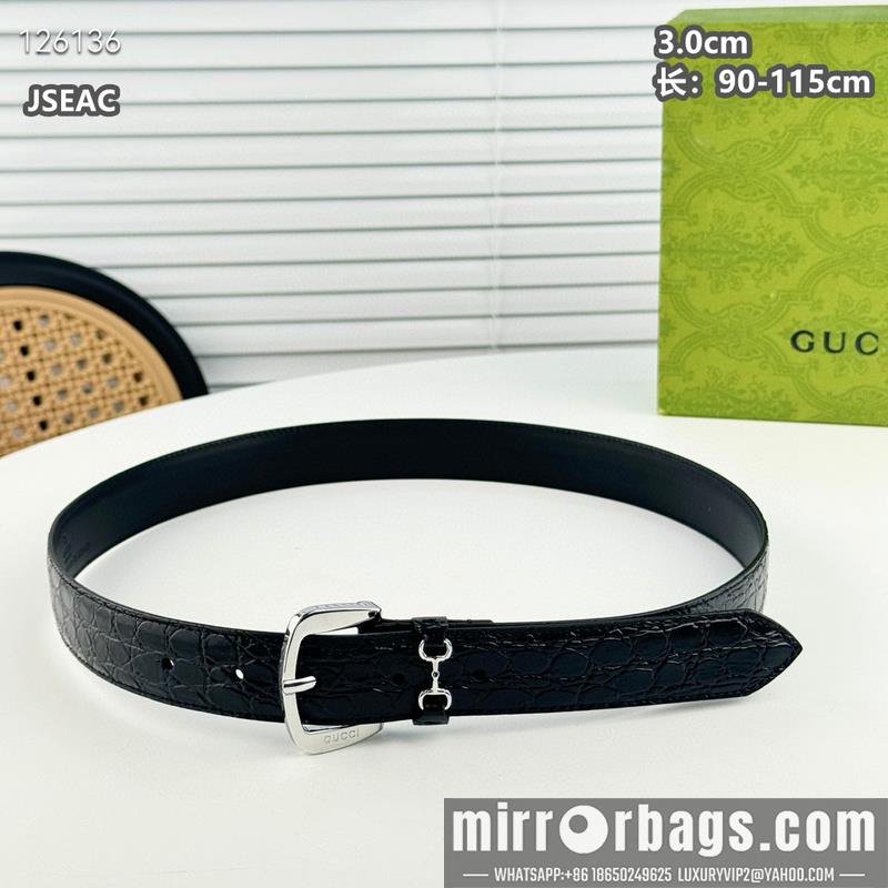 Gucci belt 30mmX90-115cm 8L01