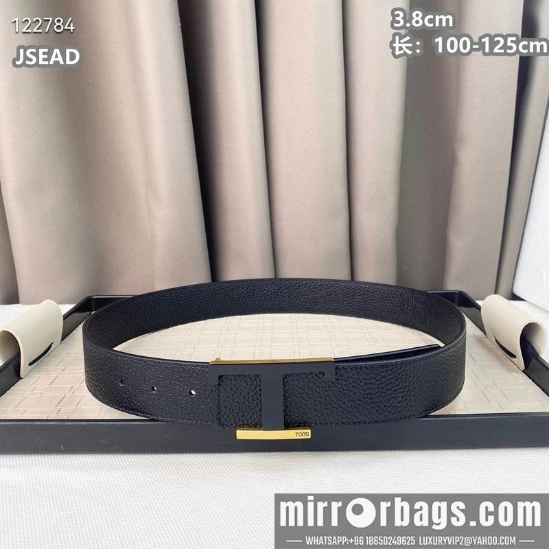 Tod's belt 38mmX100-125cm 8L01