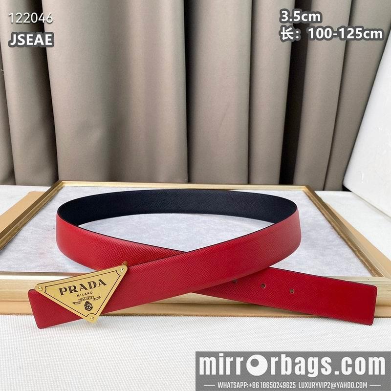 Prada belt 35mmX100-125cm 8L43