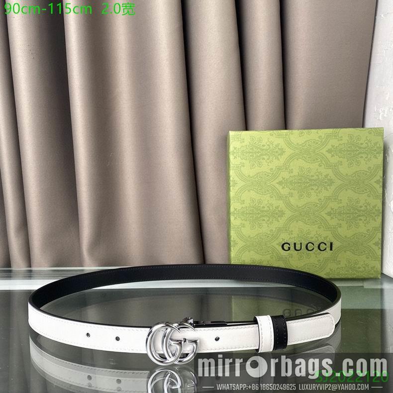 Gucci Belt 20mmX90-115cm 7D01