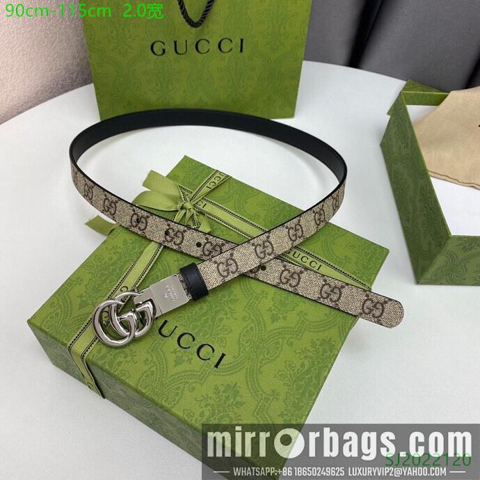 Gucci Belt 20mmX90-115cm 7D04