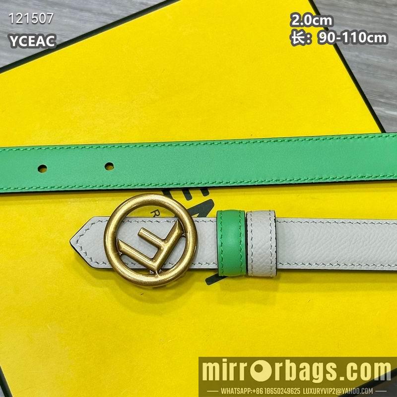 Fendi belt 20mmX90-110cm 8L17