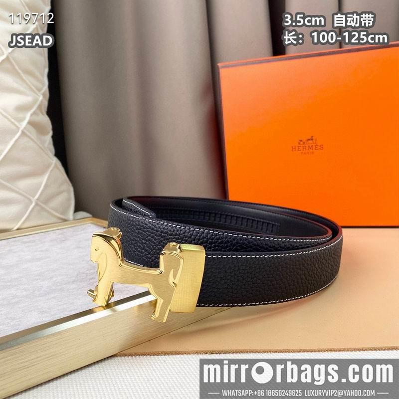 Hermes belt 自动带35mmX100-125cm 8L040801