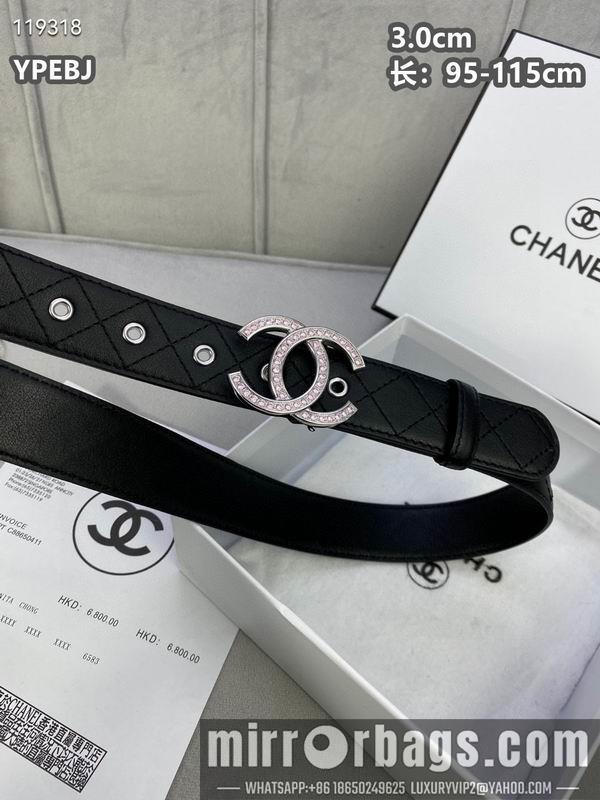 Chanel belt 30mmX95-115cm 8L040805