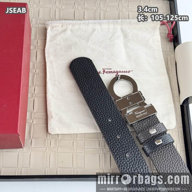 Ferragamo belt 34mmX105-125cm 8L10