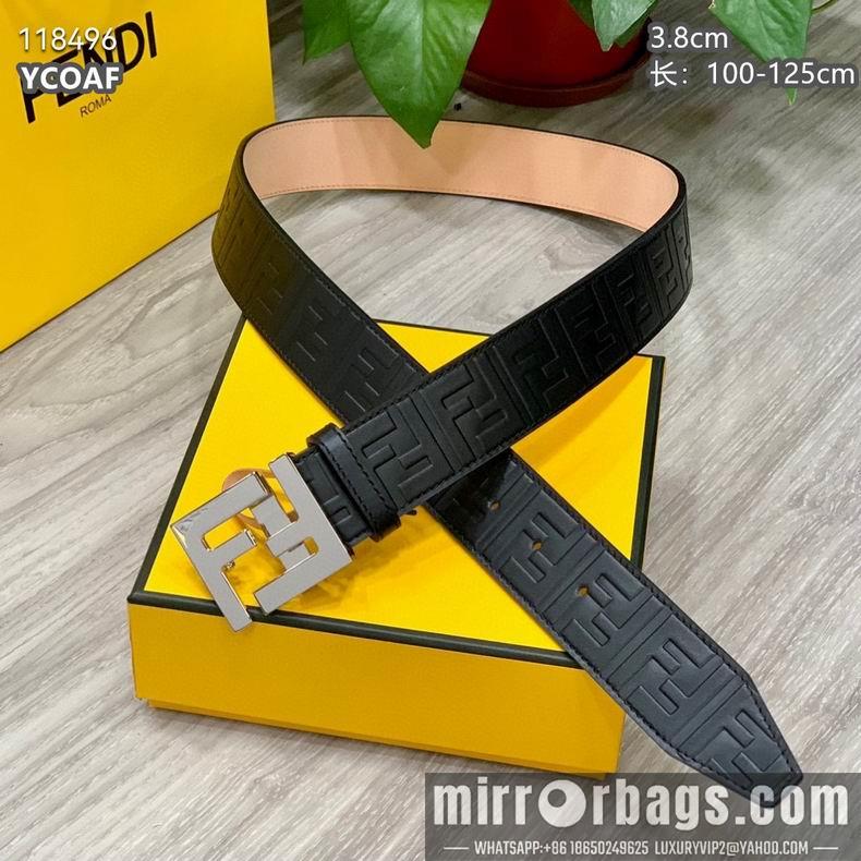 Fendi belt 38mmX100-125cm 8L02