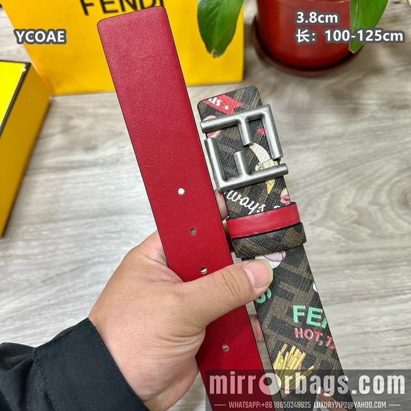 Fendi belt 38mmX100-125cm 8L32