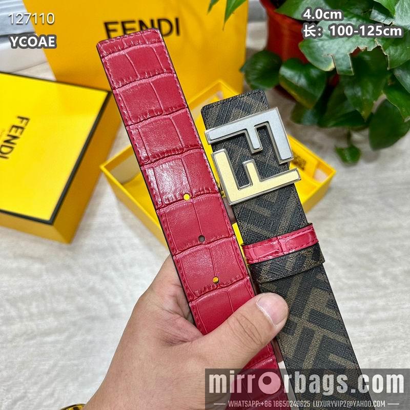 Fendi belt 40mmX100-125cm 8L136