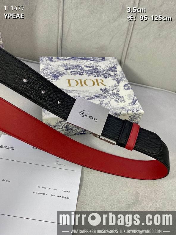 Dior Belt 35mm 95-125cm 8L11