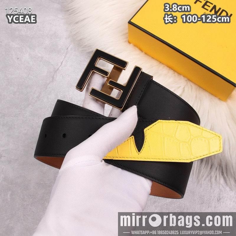 Fendi belt 38mmX100-125cm 8L22