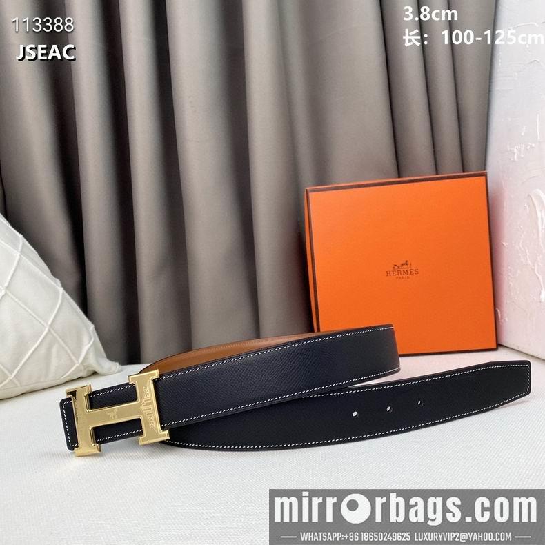 Hermes belt 38mmX100-125cm 8L082504
