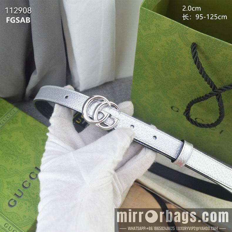 Gucci belt 20mmX95-125cm 8L02