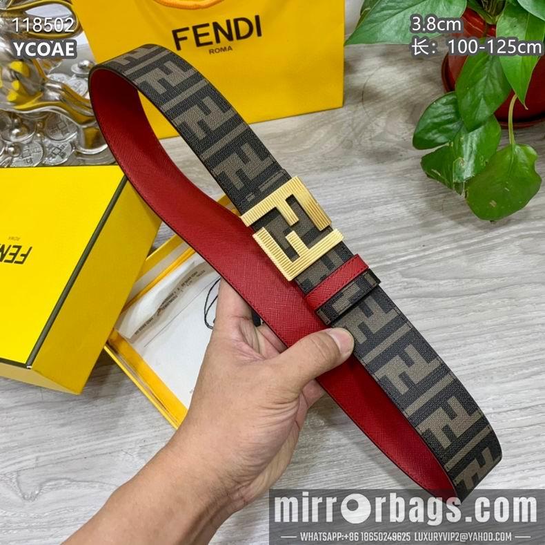 Fendi belt 38mmX100-125cm 8L01