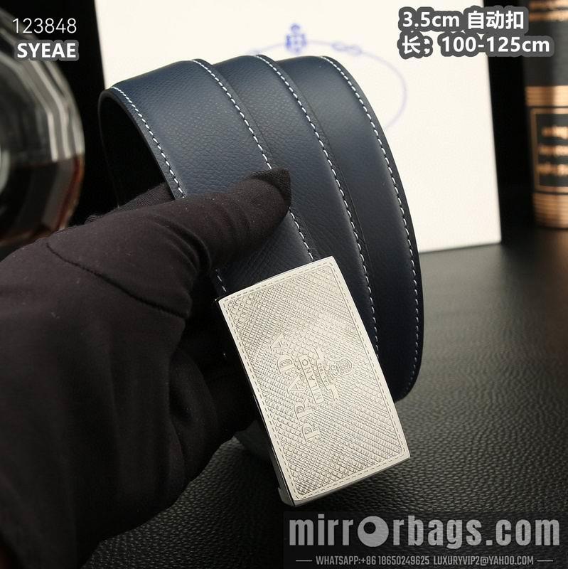 Prada belt 35mmX100-125cm 8L60