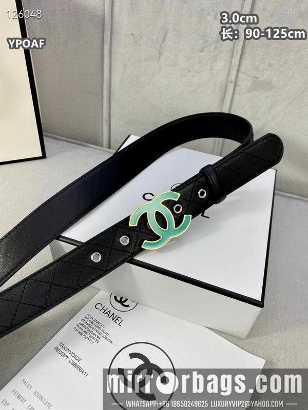 Chanel belt 30mmX90-125cm 8L12