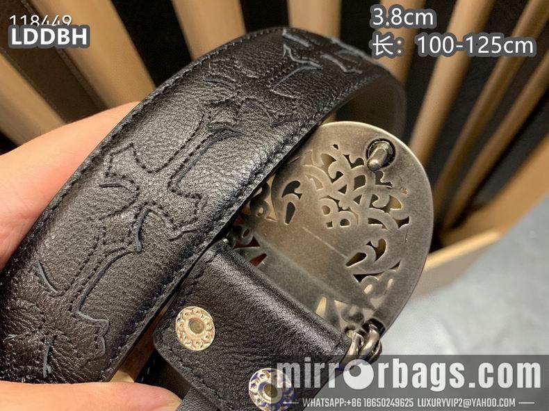 Chrome Hearts belt 38mmX100-125cm 8L18