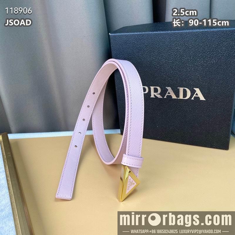 Prada belt 25mmX90-115cm 8L040801