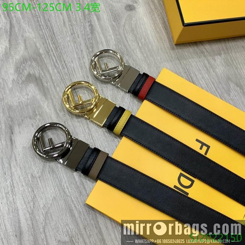 Fendi Belt 34mmX95-125cm 7D03