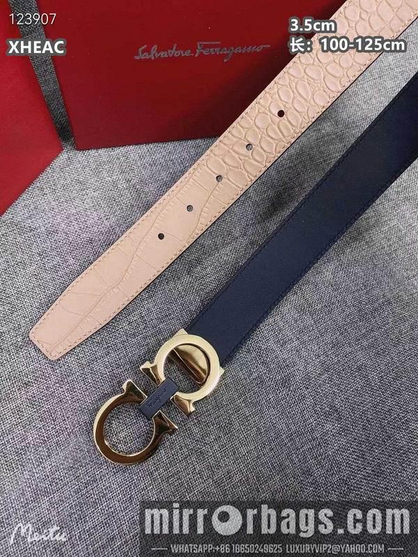 Ferragamo belt 35mmX100-125cm 8L60
