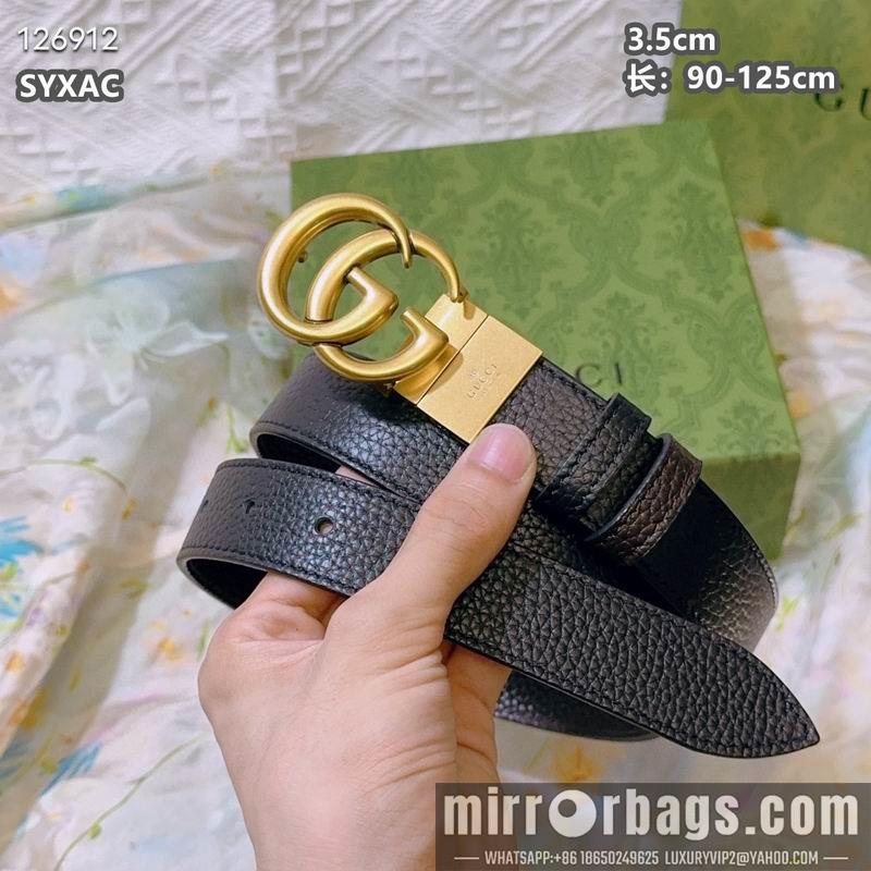 Gucci belt 35mmX90-125cm 8L71