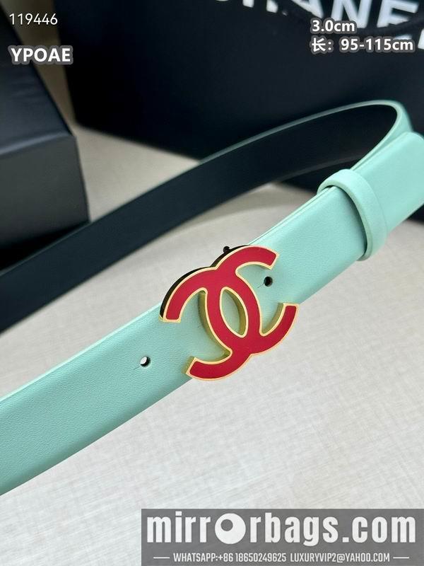 Chanel belt 30mmX95-115cm 8L040802
