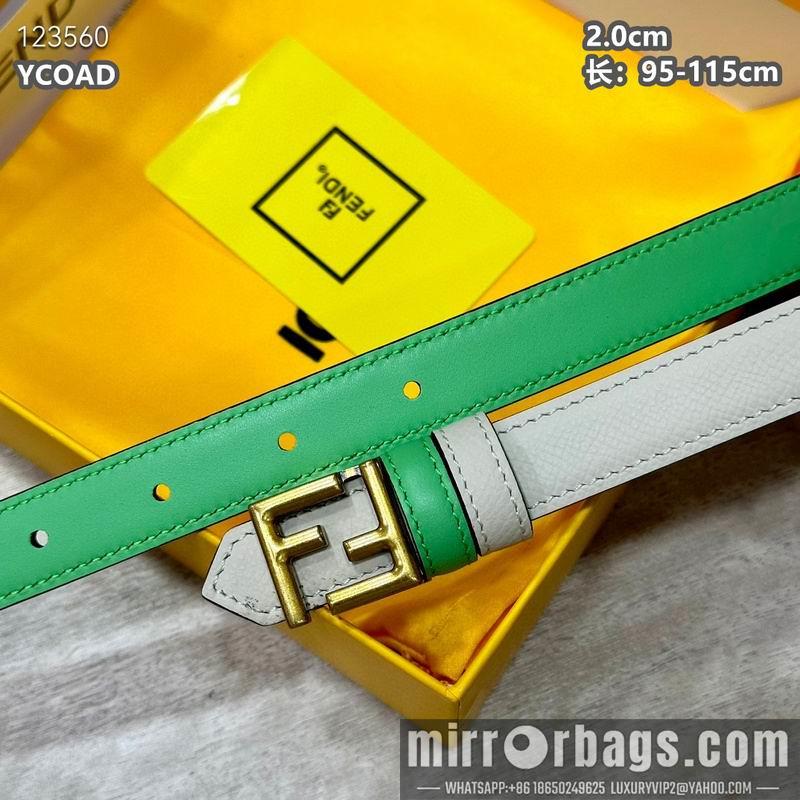 Fendi belt 20mmX95-115cm 8L16