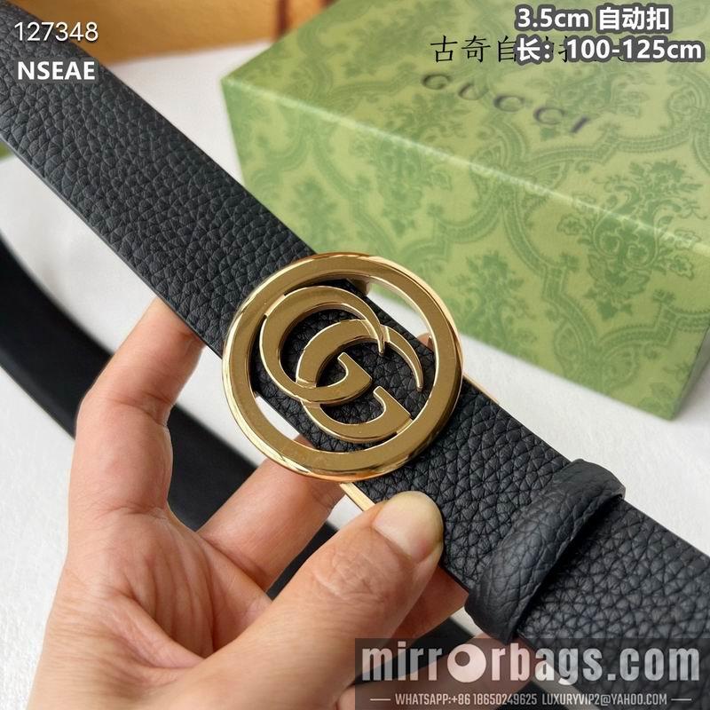 Gucci belt 35mmX100-125cm 8L78