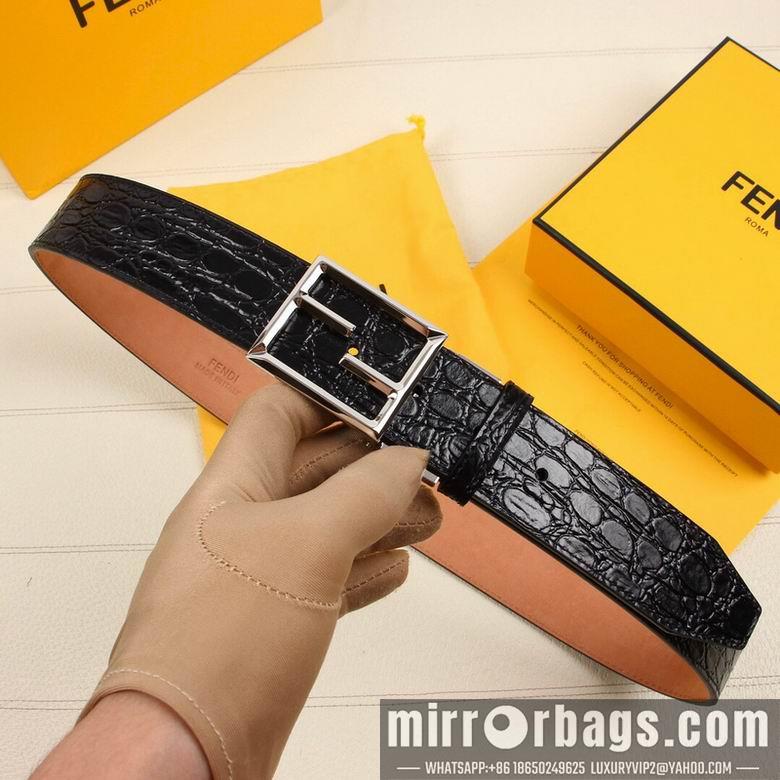 Fendi Belt 38mmX95-125cm 7D85