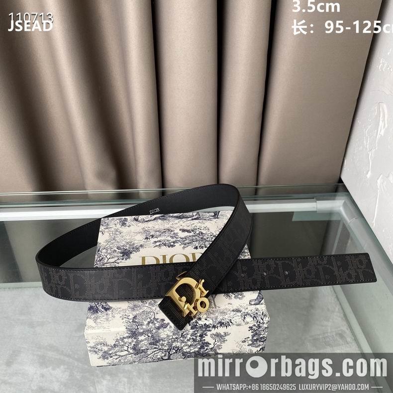 Dior Belt 35mm 95-125cm 8L05