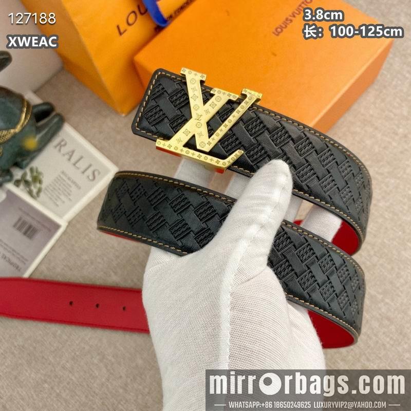 LV belt 38mmX100-125cm 8L72