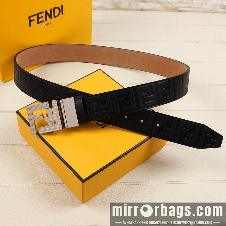 Fendi Belt 38mmX95-125cm 7D44