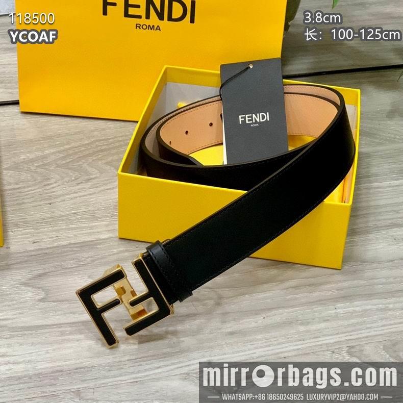 Fendi belt 38mmX100-125cm 8L03