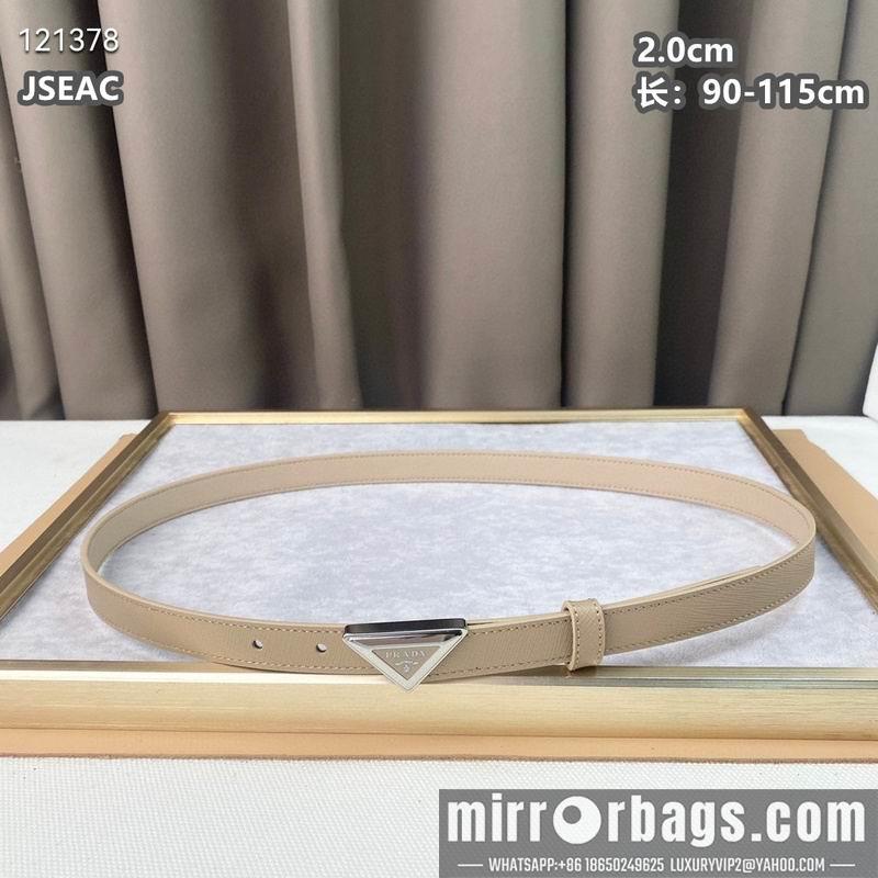 Prada belt 20mmX90-115cm 8L04