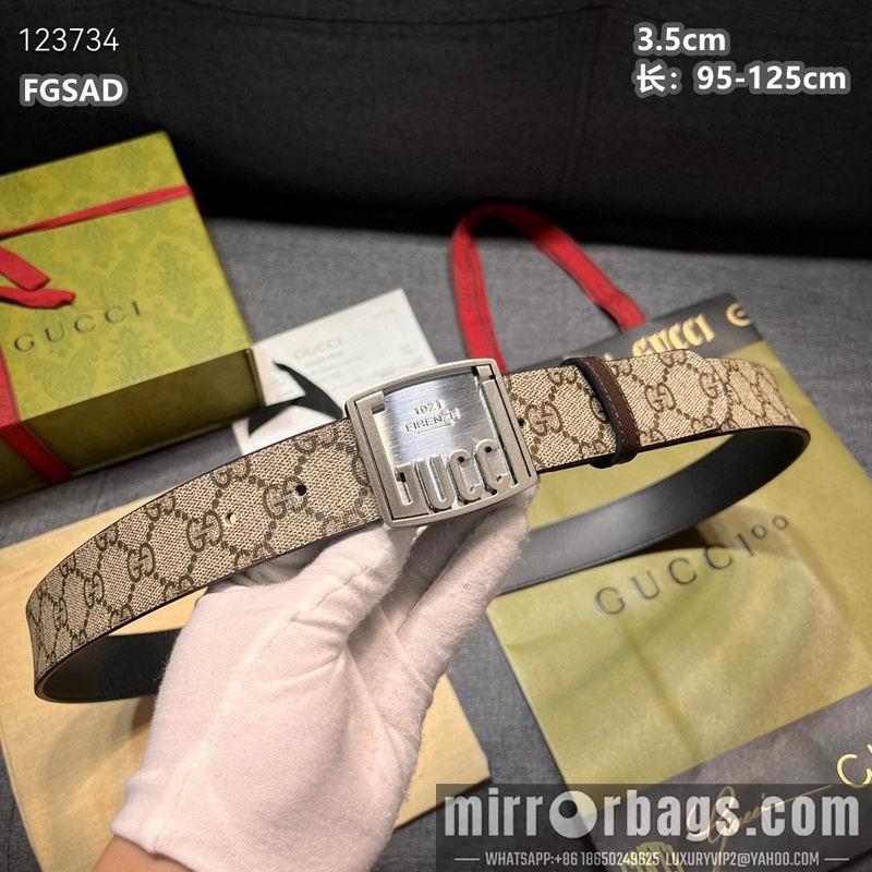Gucci belt 35mmX95-125cm 8L06
