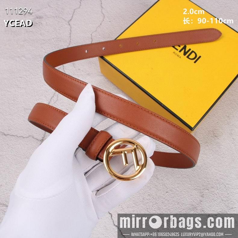 Fendi Belt 20mmX90-110cm 8L06