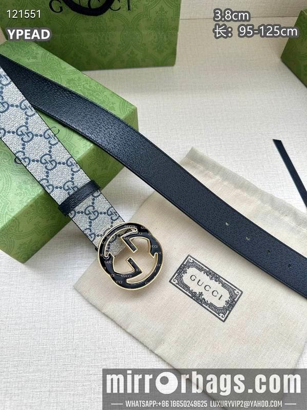 Gucci belt 38mmX95-125cm 8L13