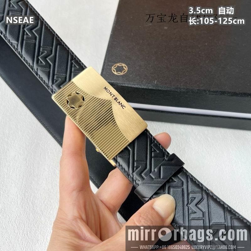 Montlanc belt 35mmX100-125cm 8L71